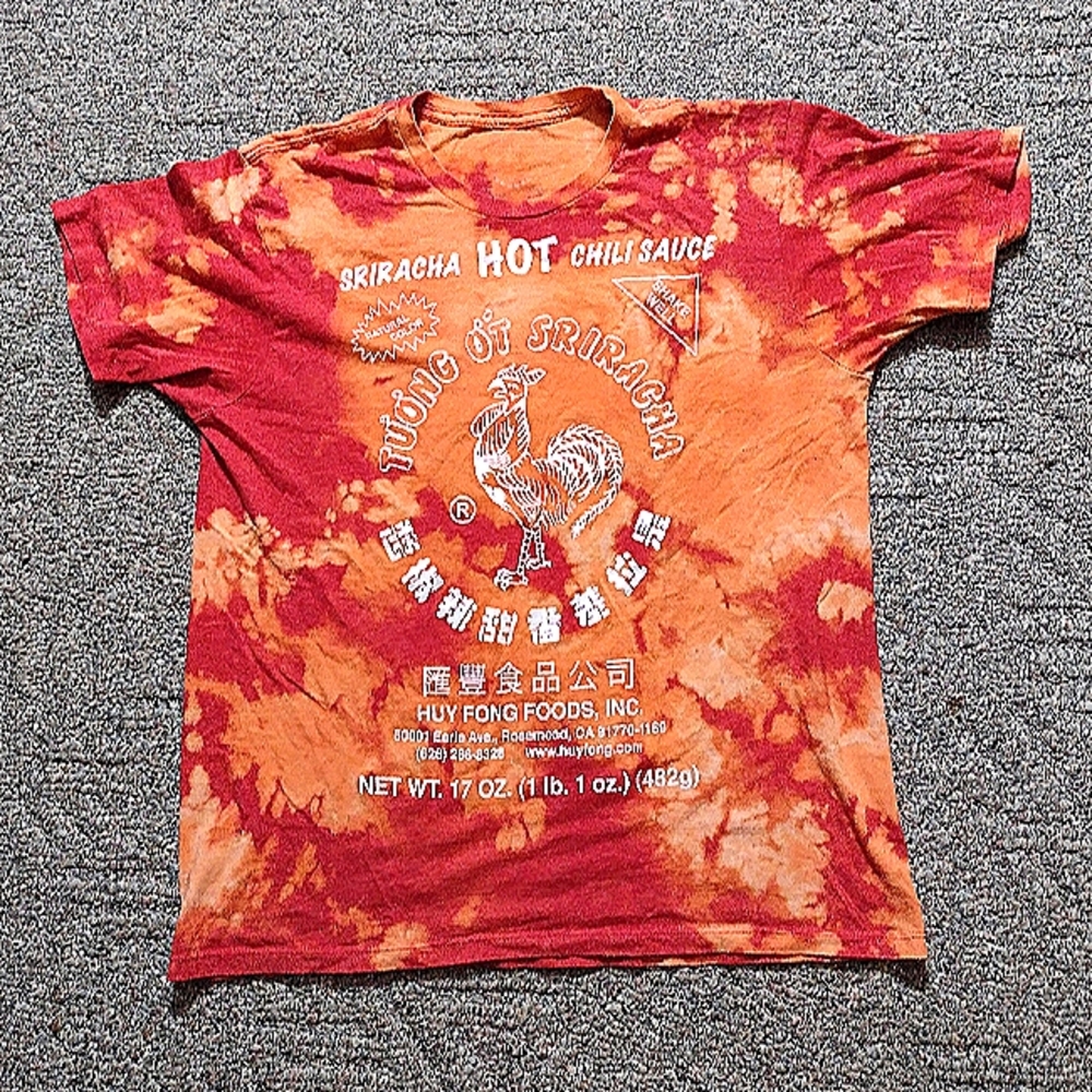 Sriracha Original Tie Dye T-shirt
